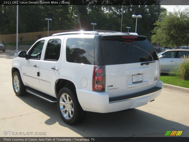 Summit White / Ebony 2011 GMC Yukon Denali