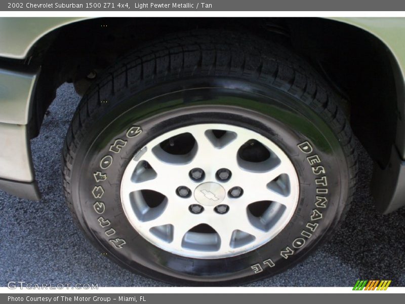  2002 Suburban 1500 Z71 4x4 Wheel