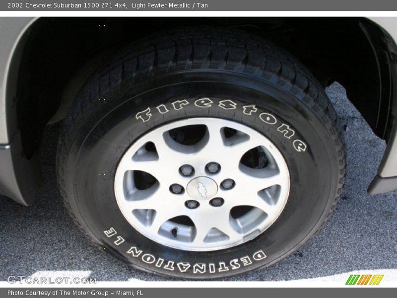  2002 Suburban 1500 Z71 4x4 Wheel