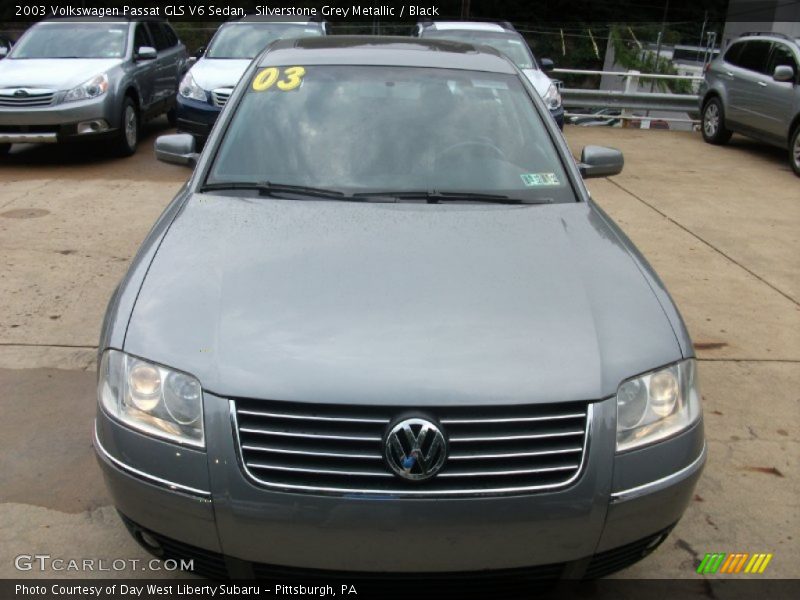 Silverstone Grey Metallic / Black 2003 Volkswagen Passat GLS V6 Sedan