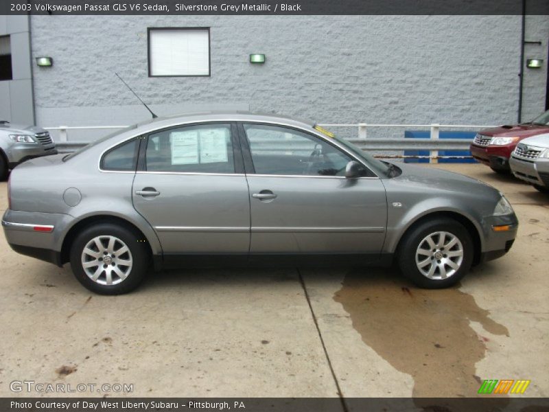 Silverstone Grey Metallic / Black 2003 Volkswagen Passat GLS V6 Sedan