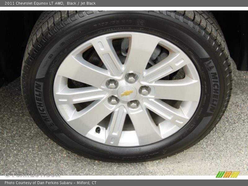 Black / Jet Black 2011 Chevrolet Equinox LT AWD