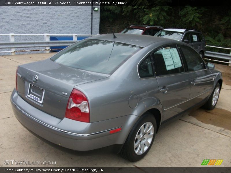 Silverstone Grey Metallic / Black 2003 Volkswagen Passat GLS V6 Sedan