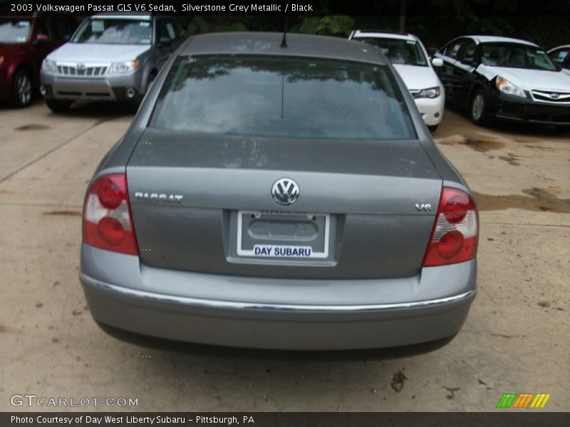 Silverstone Grey Metallic / Black 2003 Volkswagen Passat GLS V6 Sedan