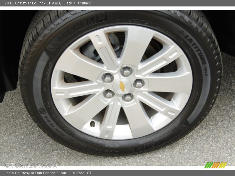 Black / Jet Black 2011 Chevrolet Equinox LT AWD