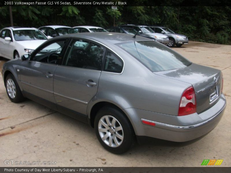 Silverstone Grey Metallic / Black 2003 Volkswagen Passat GLS V6 Sedan