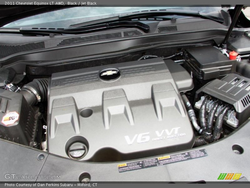 Black / Jet Black 2011 Chevrolet Equinox LT AWD