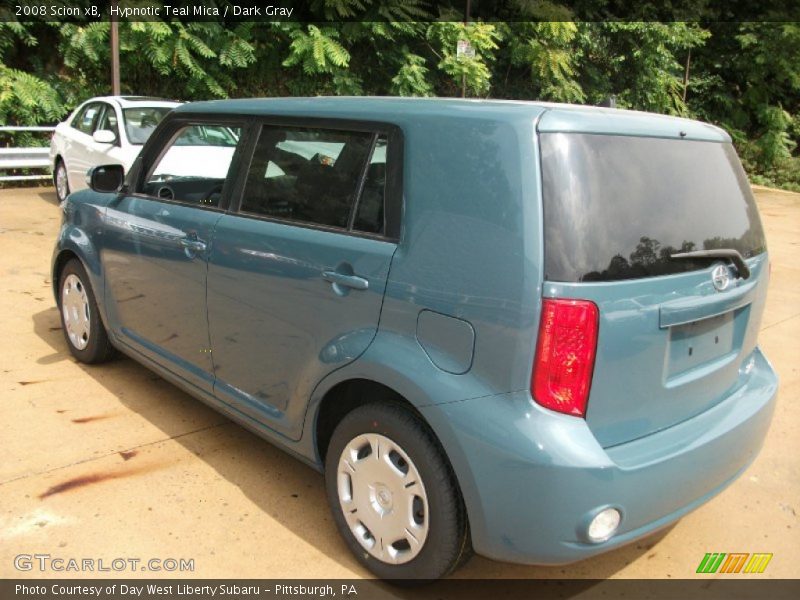 Hypnotic Teal Mica / Dark Gray 2008 Scion xB