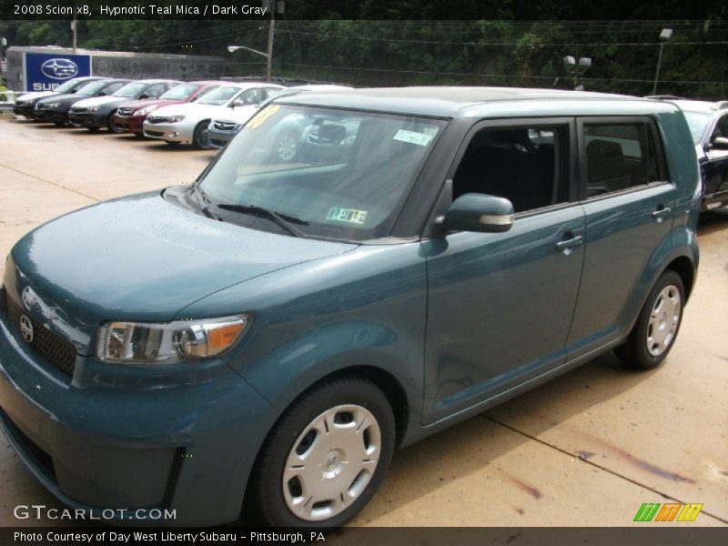 Hypnotic Teal Mica / Dark Gray 2008 Scion xB