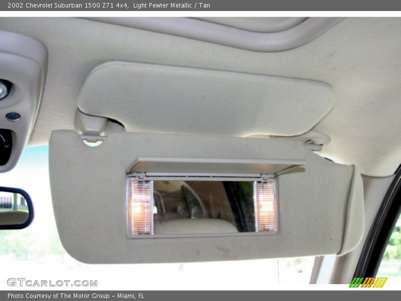 Light Pewter Metallic / Tan 2002 Chevrolet Suburban 1500 Z71 4x4