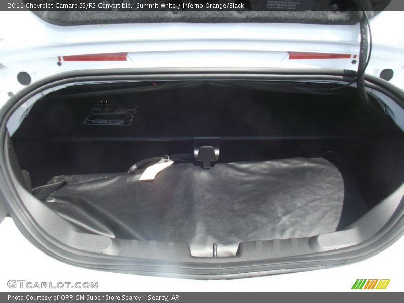  2011 Camaro SS/RS Convertible Trunk