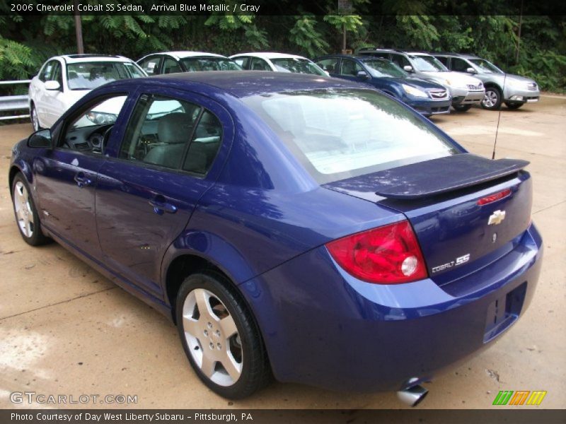 Arrival Blue Metallic / Gray 2006 Chevrolet Cobalt SS Sedan