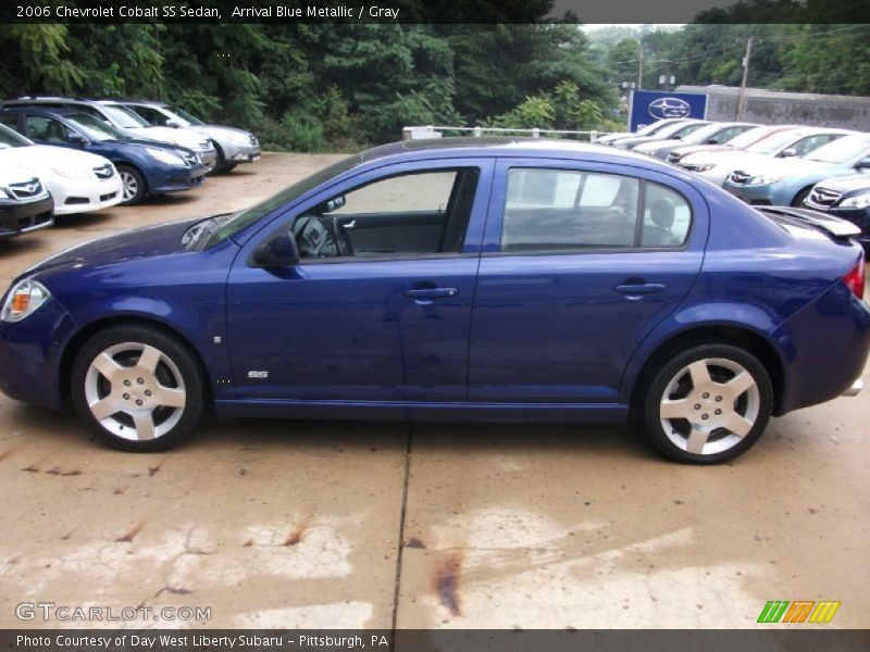 Arrival Blue Metallic / Gray 2006 Chevrolet Cobalt SS Sedan