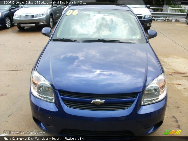 Arrival Blue Metallic / Gray 2006 Chevrolet Cobalt SS Sedan