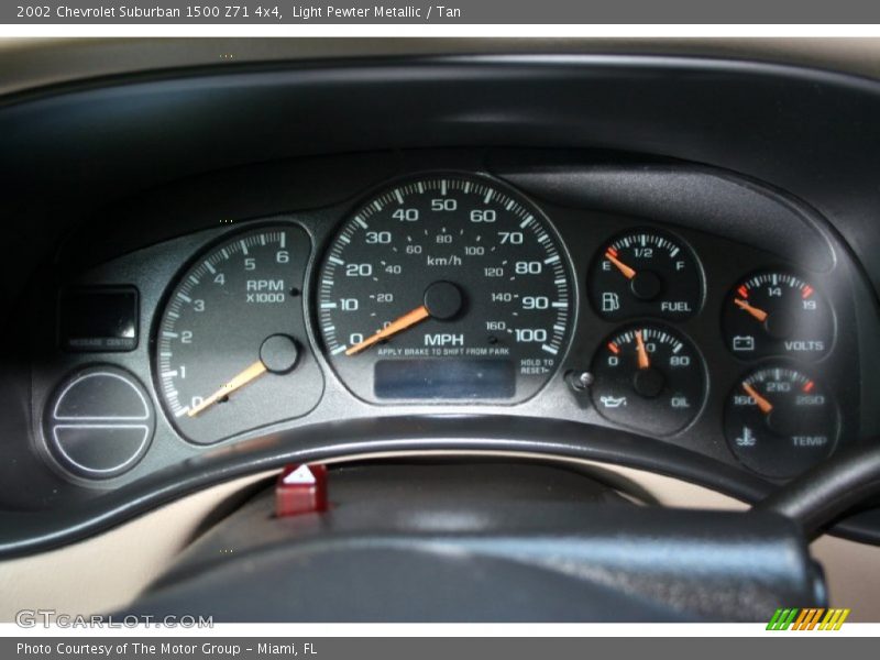  2002 Suburban 1500 Z71 4x4 1500 Z71 4x4 Gauges