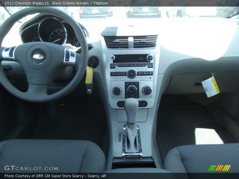 Black Granite Metallic / Titanium 2012 Chevrolet Malibu LS