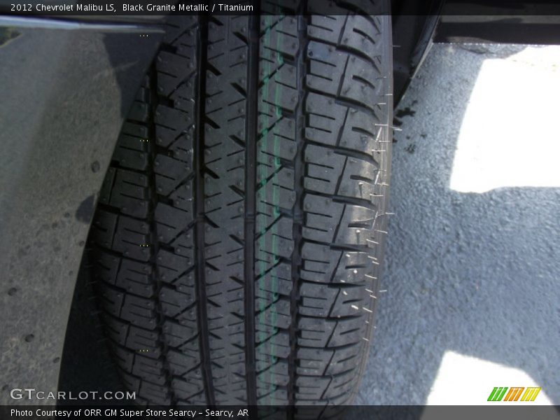 Black Granite Metallic / Titanium 2012 Chevrolet Malibu LS