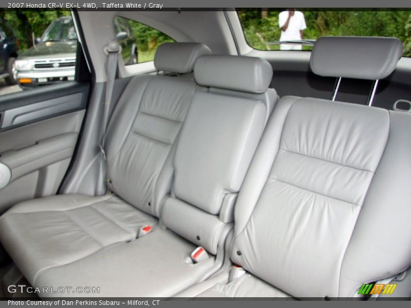 Taffeta White / Gray 2007 Honda CR-V EX-L 4WD