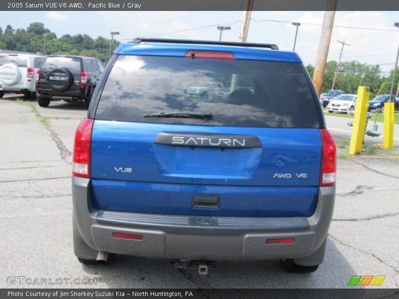 Pacific Blue / Gray 2005 Saturn VUE V6 AWD