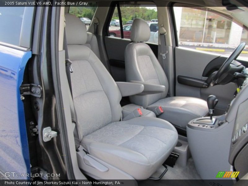 Pacific Blue / Gray 2005 Saturn VUE V6 AWD