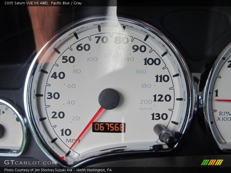 Pacific Blue / Gray 2005 Saturn VUE V6 AWD