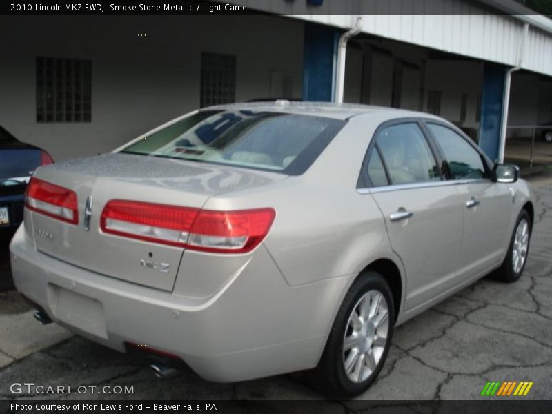 Smoke Stone Metallic / Light Camel 2010 Lincoln MKZ FWD