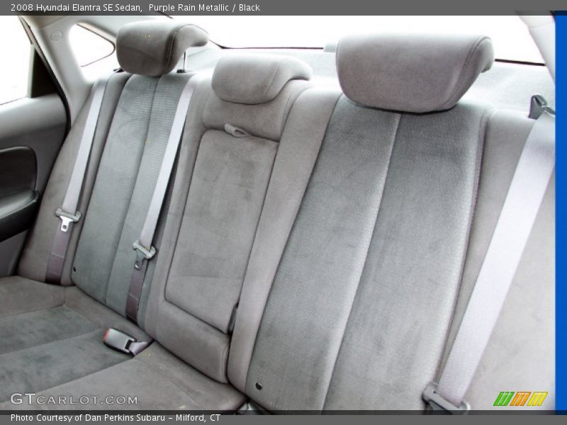 Purple Rain Metallic / Black 2008 Hyundai Elantra SE Sedan