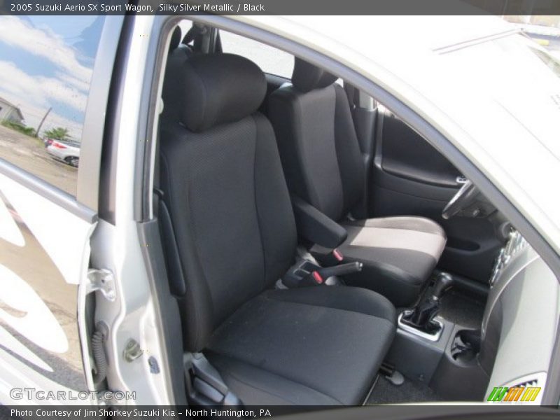 Silky Silver Metallic / Black 2005 Suzuki Aerio SX Sport Wagon