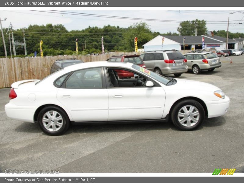 Vibrant White / Medium/Dark Flint 2005 Ford Taurus SEL