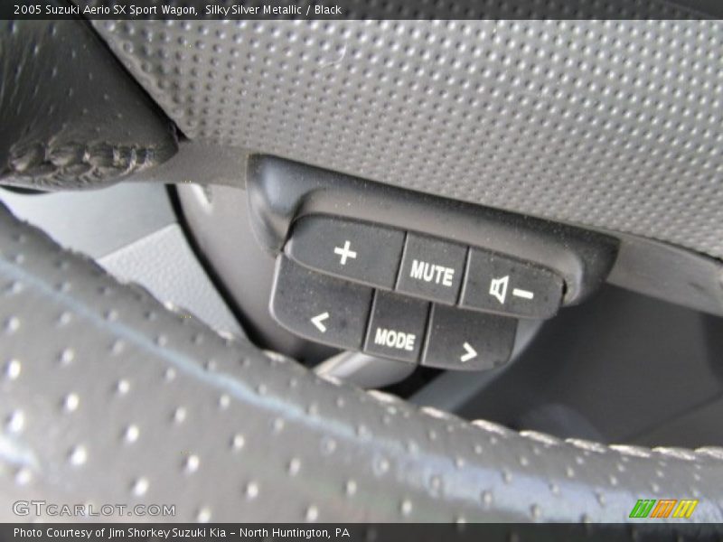 Silky Silver Metallic / Black 2005 Suzuki Aerio SX Sport Wagon