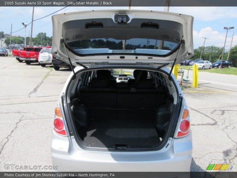 Silky Silver Metallic / Black 2005 Suzuki Aerio SX Sport Wagon