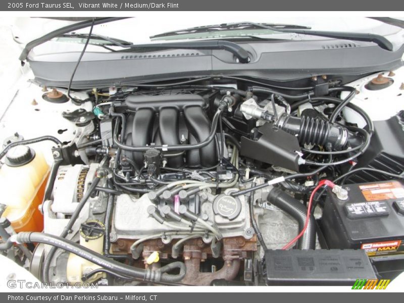 Vibrant White / Medium/Dark Flint 2005 Ford Taurus SEL