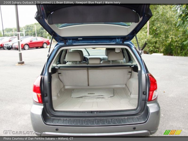 Newport Blue Pearl / Warm Ivory 2008 Subaru Outback 2.5i Limited L.L.Bean Edition
