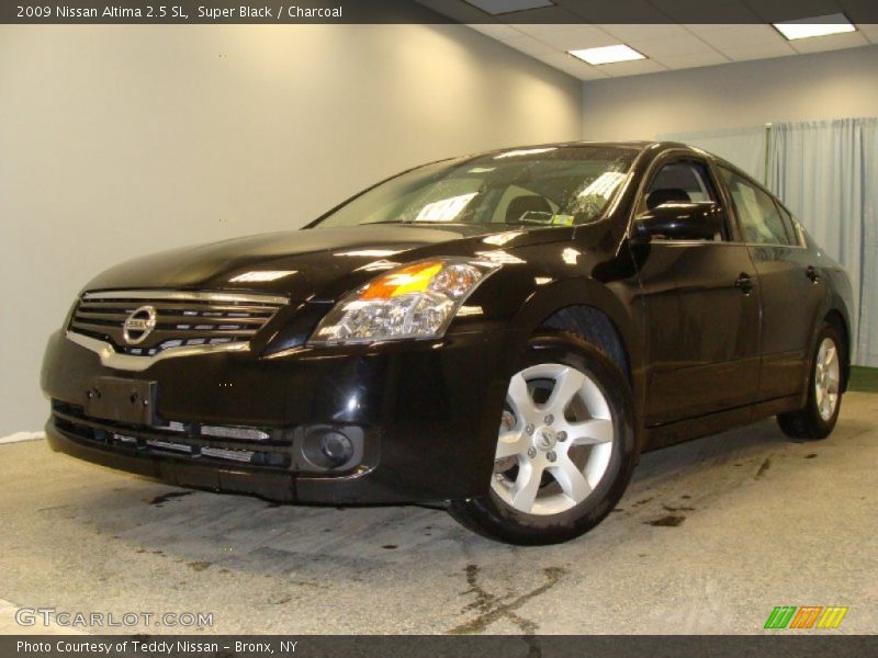 Super Black / Charcoal 2009 Nissan Altima 2.5 SL