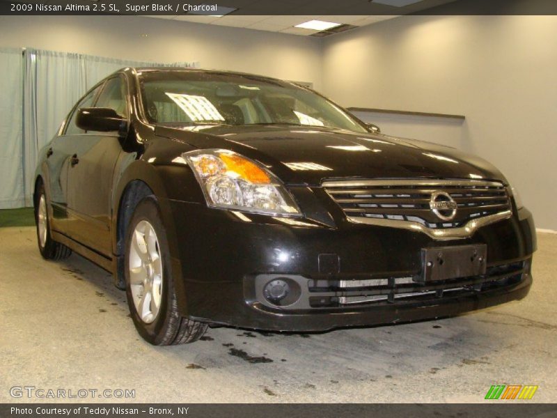 Super Black / Charcoal 2009 Nissan Altima 2.5 SL