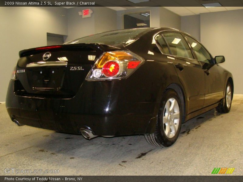 Super Black / Charcoal 2009 Nissan Altima 2.5 SL