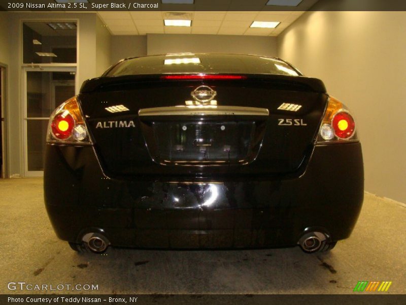 Super Black / Charcoal 2009 Nissan Altima 2.5 SL