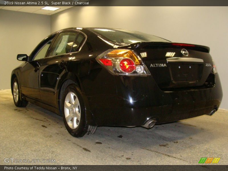 Super Black / Charcoal 2009 Nissan Altima 2.5 SL