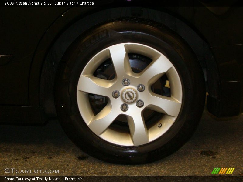 Super Black / Charcoal 2009 Nissan Altima 2.5 SL