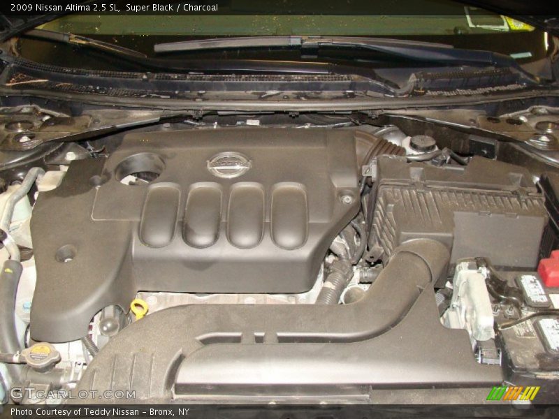 Super Black / Charcoal 2009 Nissan Altima 2.5 SL