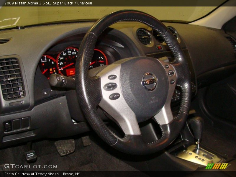 Super Black / Charcoal 2009 Nissan Altima 2.5 SL