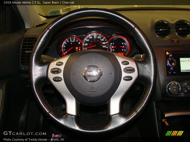 Super Black / Charcoal 2009 Nissan Altima 2.5 SL
