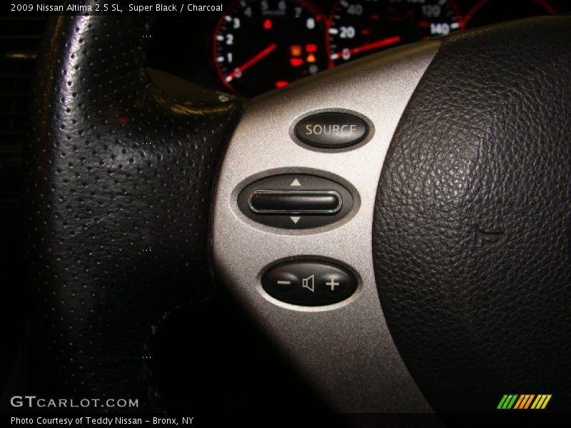 Super Black / Charcoal 2009 Nissan Altima 2.5 SL