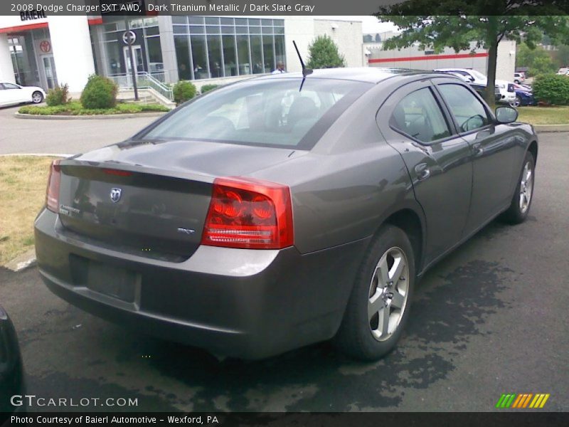 Dark Titanium Metallic / Dark Slate Gray 2008 Dodge Charger SXT AWD