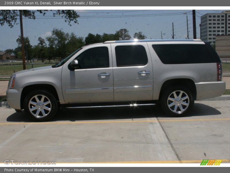 Silver Birch Metallic / Ebony 2009 GMC Yukon XL Denali