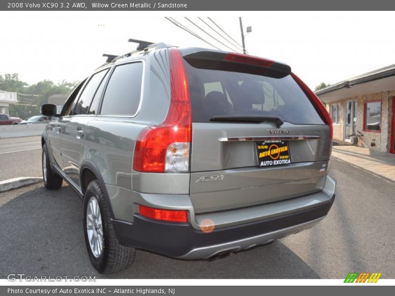 Willow Green Metallic / Sandstone 2008 Volvo XC90 3.2 AWD