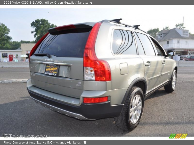 Willow Green Metallic / Sandstone 2008 Volvo XC90 3.2 AWD