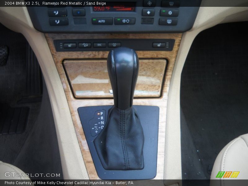 Flamenco Red Metallic / Sand Beige 2004 BMW X3 2.5i