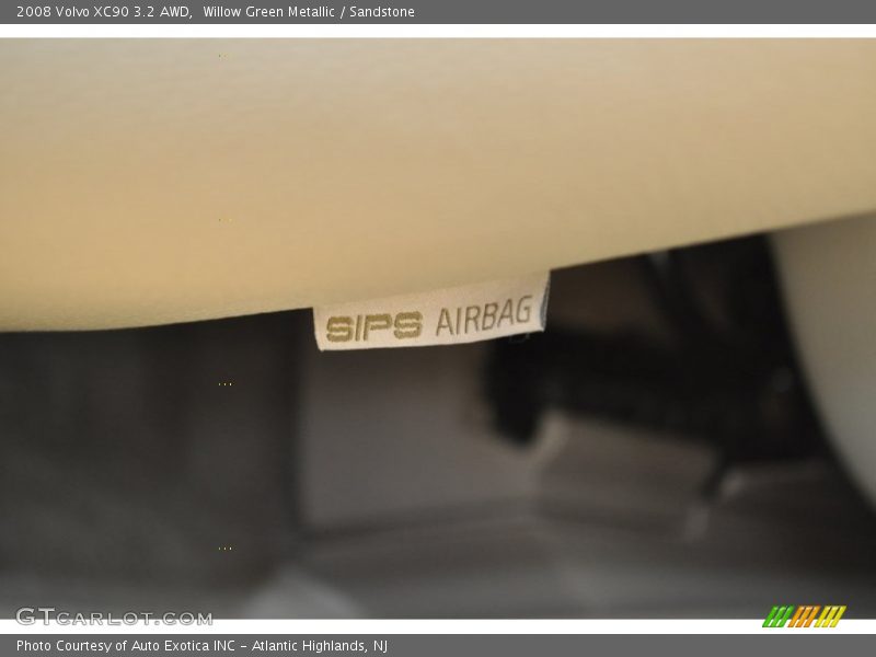 Willow Green Metallic / Sandstone 2008 Volvo XC90 3.2 AWD