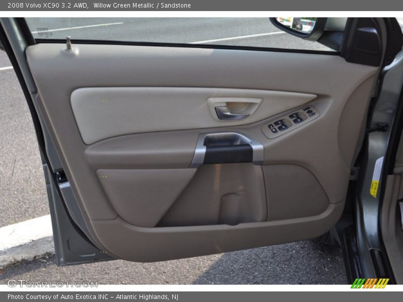 Willow Green Metallic / Sandstone 2008 Volvo XC90 3.2 AWD